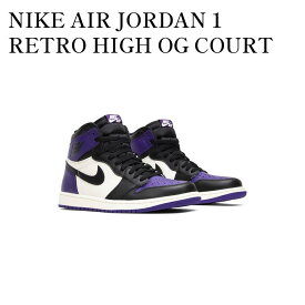 【お取り寄せ商品】NIKE AIR JORDAN 1 RETRO HIGH OG COURT PURPLE(2018) ナイキ エアジョーダン 1 レトロ ハイ OG コートパープル(2018) 555088-501 メンズ レディース 人気 おしゃれ