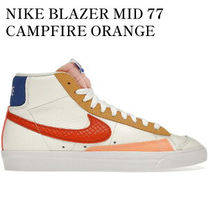 �y�C�O���� �����񂹏��i�zNIKE BLAZER MID 77 CAMPFIRE ORANGE (WOMEN'S) DM2872-100 �����Y ���f�B�[�X �l�C �������
