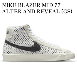 yCO 񂹏izNIKE BLAZER MID 77 ALTER AND REVEAL (GS) DO7138-100 Y fB[X lC 