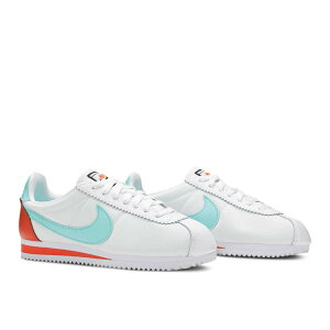 yCO 񂹏izNIKE CLASSIC CORTEZ PREMIUM LIGHT AQUA (WOMEN'S) 905614-104 Y fB[X lC 