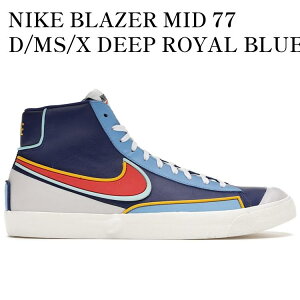 �y�C�O���� �����񂹏��i�zNIKE BLAZER MID 77 D/MS/X DEEP ROYAL BLUE DA7233-400 �����Y ���f�B�[�X �l�C �������