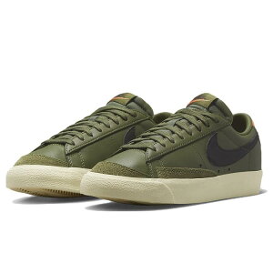 yCO 񂹏izNIKE BLAZER LOW 77 MEDIUM OLIVE ORANGE TRANS (WOMEN'S) DC4769-201 Y fB[X lC 