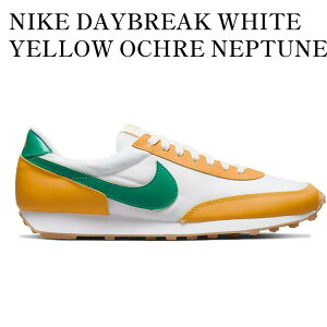 yCO 񂹏izNIKE DAYBREAK WHITE YELLOW OCHRE NEPTUNE GREEN (WOMEN'S) DX3313-100 Y fB[X lC 