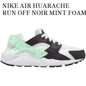 yCO 񂹏izNIKE AIR HUARACHE RUN OFF NOIR MINT FOAM (GS) 654275-116 Y fB[X lC 