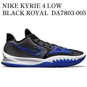 �y�C�O���� �����񂹏��i�zNIKE KYRIE 4 LOW BLACK ROYAL DA7803-005 �����Y ���f�B�[�X �l�C �������