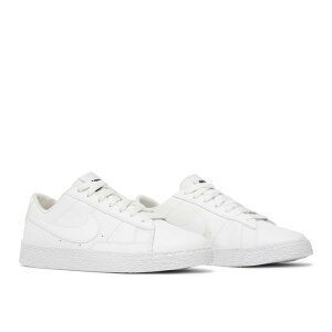 yCO 񂹏izNIKE BLAZER LOW WHITE (GS) 555190-102 Y fB[X lC 