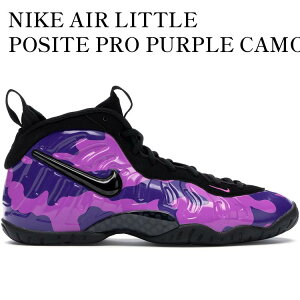 yCO 񂹏izNIKE AIR LITTLE POSITE PRO PURPLE CAMO (GS) 644792-012 Y fB[X lC 