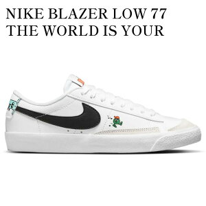 yCO 񂹏izNIKE BLAZER LOW 77 THE WORLD IS YOUR PLAYGROUND (GS) DJ5201-106 Y fB[X lC 