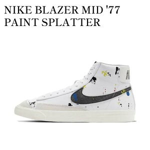 yCO 񂹏izNIKE BLAZER MID 77 PAINT SPLATTER DC7331-100 Y fB[X lC 