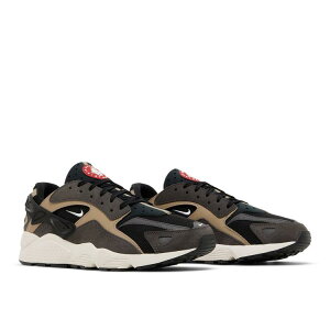 yCO 񂹏izNIKE AIR HUARACHE RUNNER BLACK MEDIUM ASH DZ3306-003 Y fB[X lC 