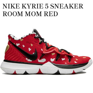 yCO 񂹏izNIKE KYRIE 5 SNEAKER ROOM MOM RED CU0677-600 Y fB[X lC 