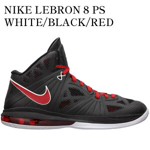 �y�C�O���� �����񂹏��i�zNIKE LEBRON 8 PS WHITE/BLACK/RED 441946-001 �����Y ���f�B�[�X �l�C �������