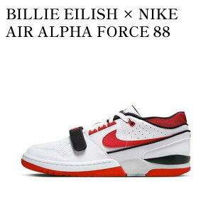 yCO 񂹏izNIKE AIR ALPHA FORCE 88 SP BILLIE EILISH FIRE RED WHITE r[EACbV × iCL GA At@ tH[X 88 t@C[bh zCg DZ6763-101 Y fB[X l