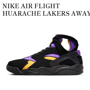 yCO 񂹏izNIKE AIR FLIGHT HUARACHE LAKERS AWAY iCL GA tCg nP[ CJ[Y AEFC FD0188-001 Y fB[X lC 