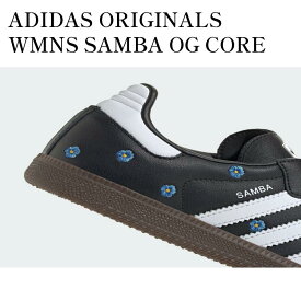 【お取り寄せ商品】ADIDAS ORIGINALS WMNS SAMBA OG CORE BLACK/FOOTWEAR WHITE/GUM アディダス オリジナルス ウィメンズ サンバ OG コアブラック/フットウェアホワイト/ガム IF4397 メンズ レディース 人気 おしゃれ