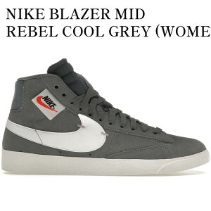 yCO 񂹏izNIKE BLAZER MID REBEL COOL GREY (WOMEN'S) BQ4022-004 Y fB[X lC 