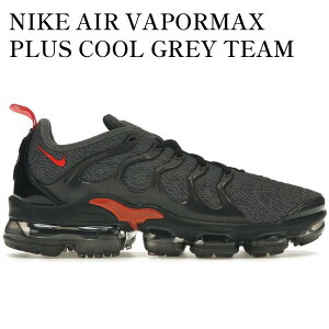 yCO 񂹏izNIKE AIR VAPORMAX PLUS COOL GREY TEAM ORANGE 924453-012 Y fB[X lC 
