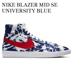 yCO 񂹏izNIKE BLAZER MID SE UNIVERSITY BLUE TIE-DYE (GS) CZ7882-600 Y fB[X lC 
