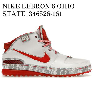 �y�C�O���� �����񂹏��i�zNIKE LEBRON 6 OHIO STATE 346526-161 �����Y ���f�B�[�X �l�C �������
