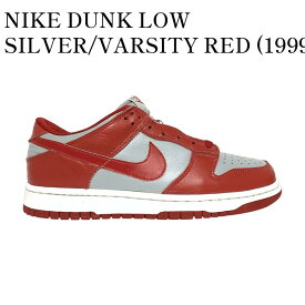 【お取り寄せ商品】NIKE DUNK LOW SILVER/VARSITY RED (1999) ナイキ ダンク ロー シルバー/バーシティレッド (1999) 630358-061