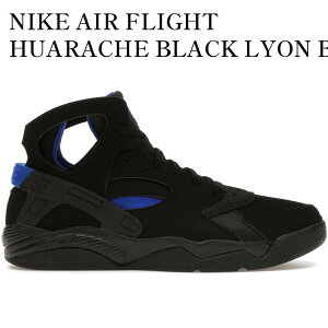 yCO 񂹏izNIKE AIR FLIGHT HUARACHE BLACK LYON BLUE (2024) FD0188-002 Y fB[X lC 