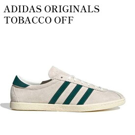 【お取り寄せ商品】ADIDAS ORIGINALS TOBACCO OFF WHITE/COLLEGE GREEN/CREAM WHITE アディダスオリジナルス タバコ オフホワイト/カレッジグリーン/クリームホワイト JR2742 メンズ レディース 人気 おしゃれ