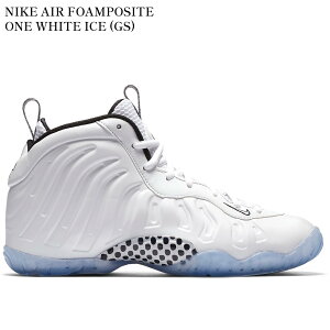 yCO 񂹏izNIKE AIR FOAMPOSITE ONE WHITE ICE (GS) 644791-102 Y fB[X lC 