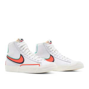 yCO 񂹏izNIKE BLAZER MID 77 INFINITE WHITE CRIMSON (WOMEN'S) DC1746-103 Y fB[X lC 