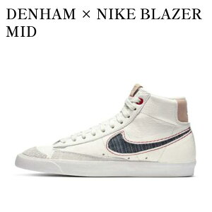 yCO 񂹏izNIKE BLAZER MID 77 DENHAM CU8054-100 Y fB[X lC 