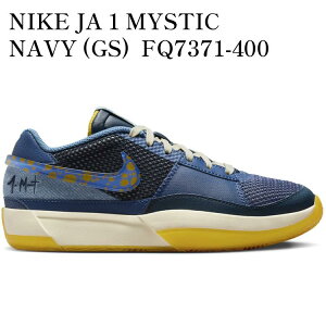 yCO 񂹏izNIKE JA 1 MYSTIC NAVY (GS) FQ7371-400 Y fB[X lC 