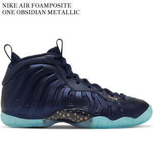 yCO 񂹏izNIKE AIR FOAMPOSITE ONE OBSIDIAN METALLIC GOLD (GS) CZ6547-400 Y fB[X lC 