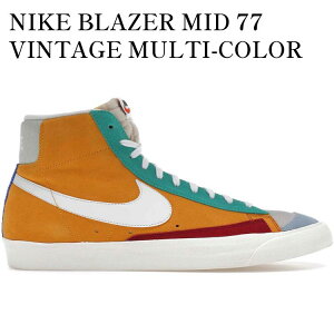 yCO 񂹏izNIKE BLAZER MID 77 VINTAGE MULTI-COLOR CI1167-600 Y fB[X lC 