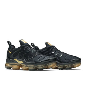 yCO 񂹏izNIKE AIR VAPORMAX PLUS BLACK METALLIC GOLD iCL GA FCp[}bNX vX ubN ^bNS[h CW7299-001 Y fB[X lC 