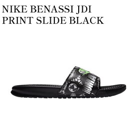 【お取り寄せ商品】NIKE BENASSI JDI PRINT SLIDE BLACK ナイキ ベナッシ JDI プリント スライド ブラック 631261-042