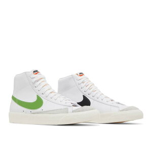 yCO 񂹏izNIKE BLAZER MID 77 VINTAGE MISMATCHED SWOOSH CHLOROPHYLL BLACK BQ6806-116 Y fB[X lC 