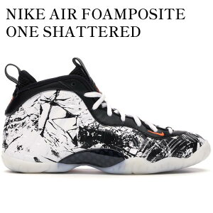 yCO 񂹏izNIKE AIR FOAMPOSITE ONE SHATTERED BACKBOARD (GS) 644791-011 Y fB[X lC 