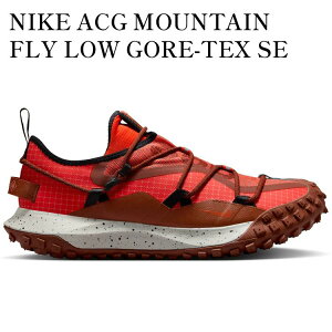 �y�C�O���� �����񂹏��i�zNIKE ACG MOUNTAIN FLY LOW GORE-TEX SE CINNAMON PICANTE RED IB7328-200 �����Y ���f�B�[�X �l�C �������