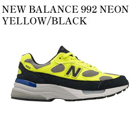 【お取り寄せ商品】NEW BALANCE 992 NEON YELLOW/BLACK ニューバランス 992 ネオンイエロー/ブラック M992AF