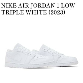 【お取り寄せ商品】NIKE AIR JORDAN 1 LOW TRIPLE WHITE (2023) ナイキ エアジョーダン1 ロー トリプルホワイト (2023) 553558-136