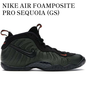 yCO 񂹏izNIKE AIR FOAMPOSITE PRO SEQUOIA (GS) 644792-300 Y fB[X lC 