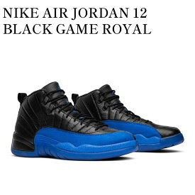 【お取り寄せ商品】NIKE AIR JORDAN 12 BLACK GAME ROYAL ナイキ エアジョーダン12 ブラック ゲームロイヤル 130690-014