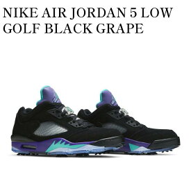 【お取り寄せ商品】NIKE AIR JORDAN 5 LOW GOLF BLACK GRAPE ナイキ エアジョーダン5 ロー ゴルフ ブラックグレープ CU4523-001