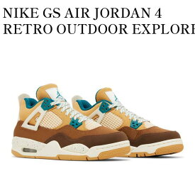 【お取り寄せ商品】NIKE GS AIR JORDAN 4 RETRO OUTDOOR EXPLORER ナイキ GS エアジョーダン4 アウトドア エクスプローラー FB2214-200