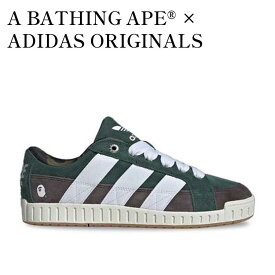 【お取り寄せ商品】A BATHING APE®︎ × ADIDAS ORIGINALS LAWSUIT SHADOW GREEN ア ベイシング エイプ × アディダス オリジナルス ロースーツ シャドウグリーン IE6117 メンズ レディース 人気 おしゃれ