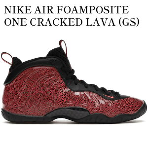 yCO 񂹏izNIKE AIR FOAMPOSITE ONE CRACKED LAVA (GS) 644791-012 Y fB[X lC 