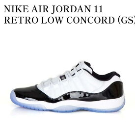 【お取り寄せ商品】NIKE AIR JORDAN 11 RETRO LOW CONCORD (GS) ナイキ エアジョーダン11 レトロ ロー コンコルド (GS) 528896-153 メンズ レディース 人気 おしゃれ