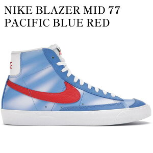yCO 񂹏izNIKE BLAZER MID 77 PACIFIC BLUE RED DC1405-400 Y fB[X lC 