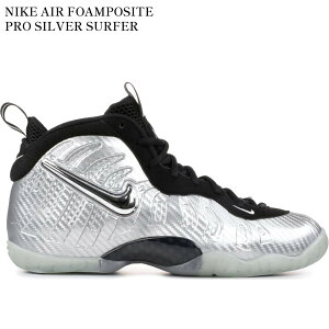 yCO 񂹏izNIKE AIR FOAMPOSITE PRO SILVER SURFER (GS) 644792-007 Y fB[X lC 