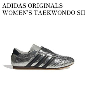 【お取り寄せ商品】ADIDAS ORIGINALS WOMEN'S TAEKWONDO SILVER METALLIC/CORE BLACK/GUM アディダスオリジナルス ウィメンズ テコンドー シルバーメタリック/コアブラック/ガム JH9664 メンズ レディース 人気 おしゃれ