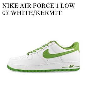 【お取り寄せ商品】NIKE AIR FORCE 1 LOW 07 WHITE/KERMIT GREEN ナイキ エアフォース1 ロー 07 ホワイト/カーミット グリーン DH7561-105 メンズ レディース 人気 おしゃれ